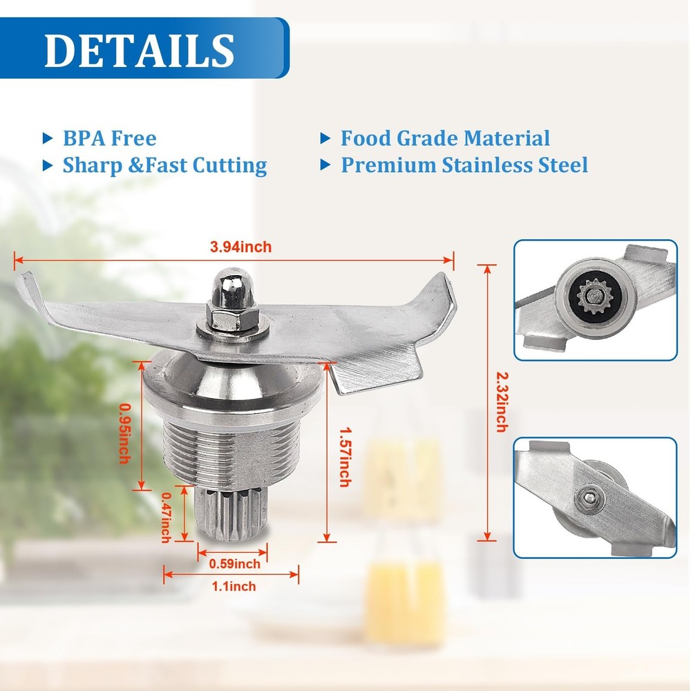 15990 Blender Blade Replacement Part, Advanced Blade Assembly Compatible With...