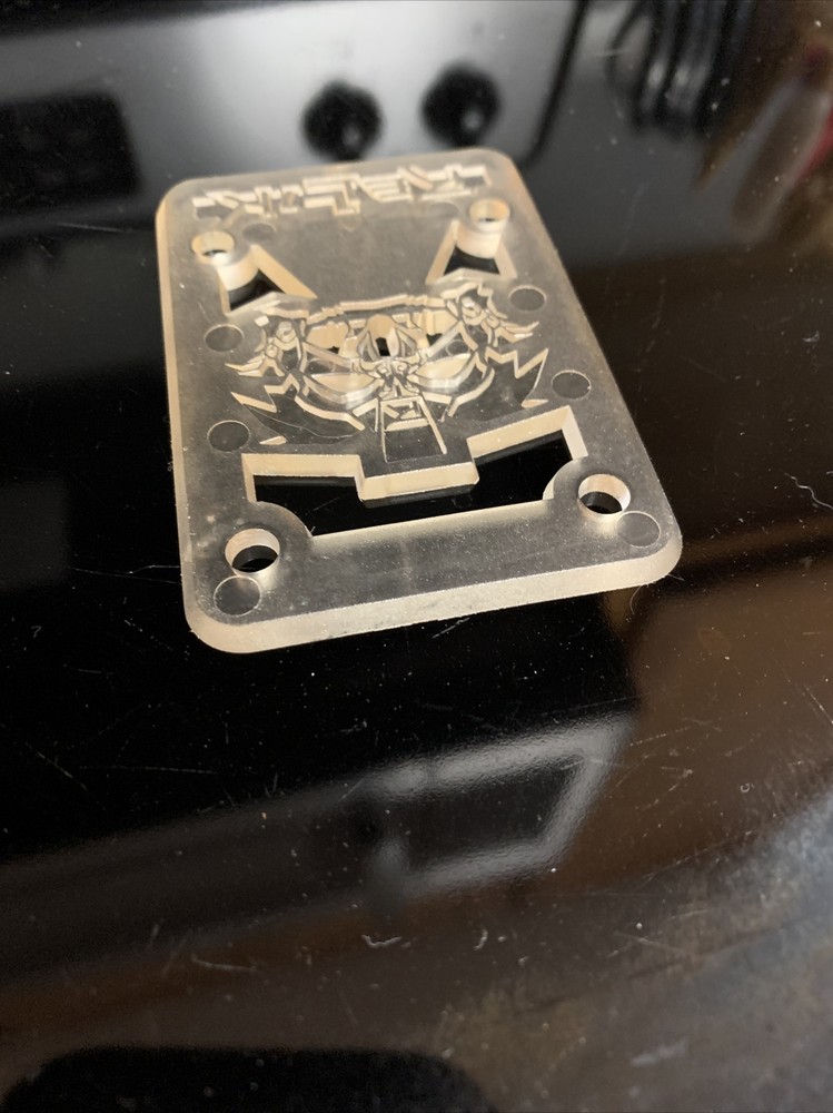 Vintage Rellik Skateboards 3mm Clear Shock Pad