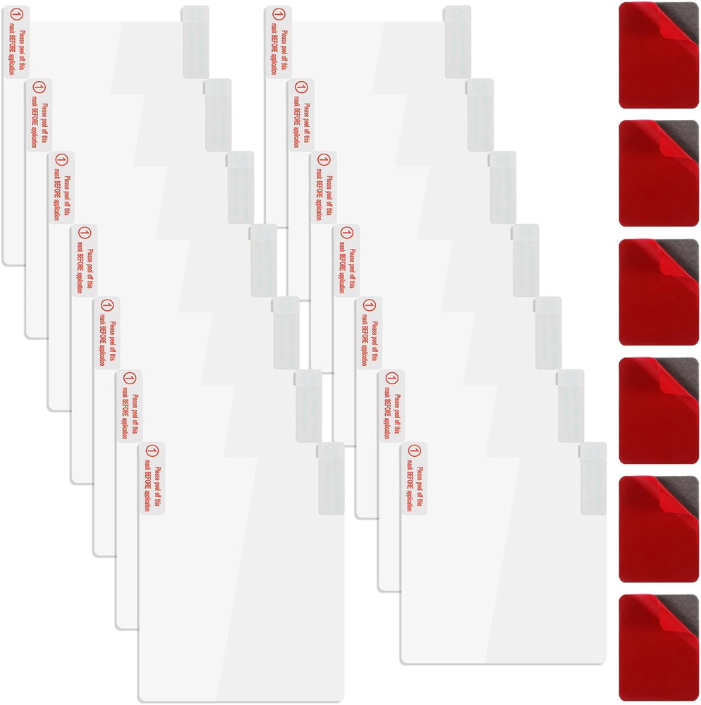 Electrostatic Sticker Mounting Dash Cam 20 PCS Double-Sided Adhesive Pad Electro