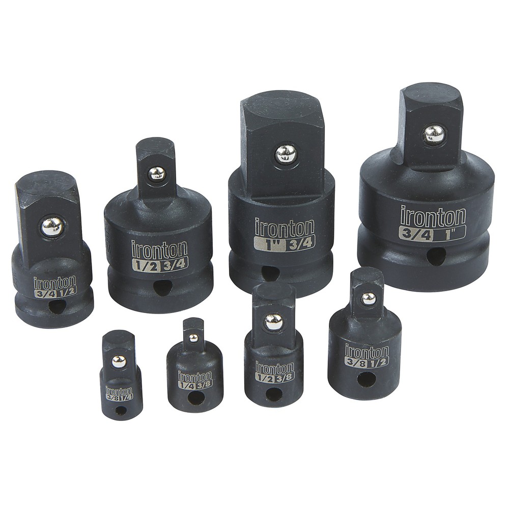 Ironton Impact Adapters Socket Set, 8-Pc.