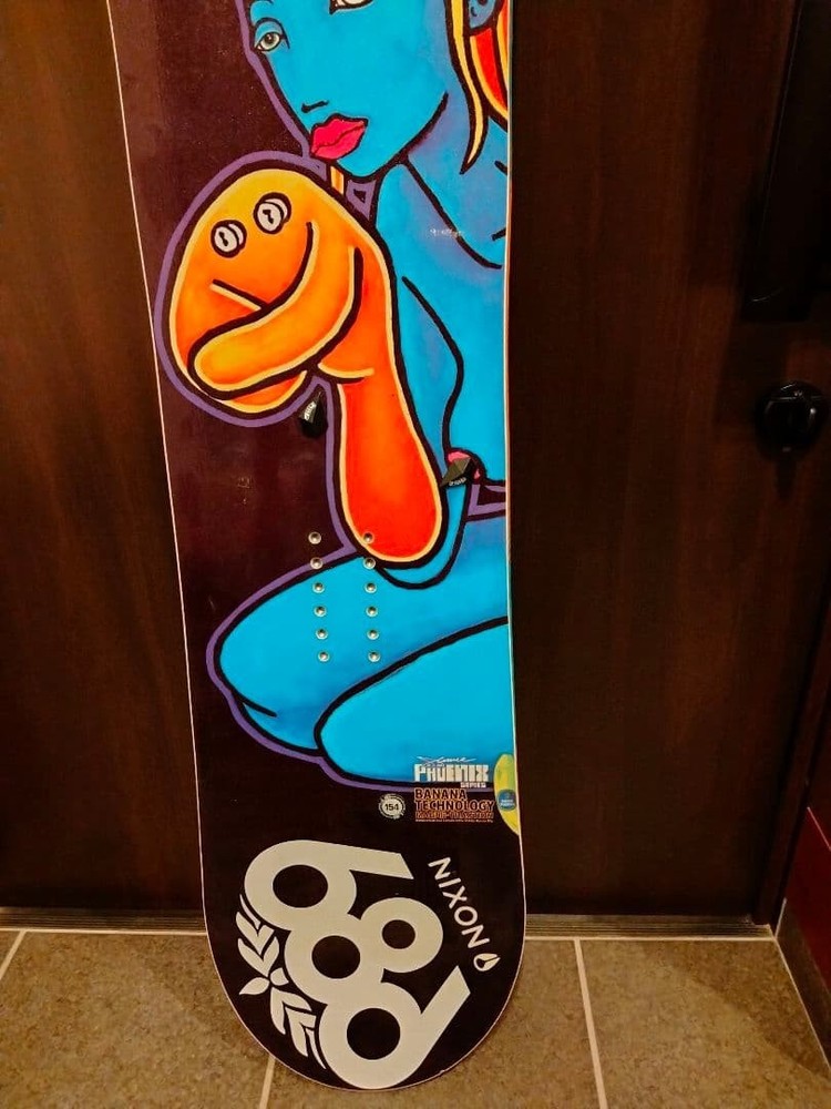 Lib Tech Jamie Lynn Phoenix Banana Snowboard Size 154cm