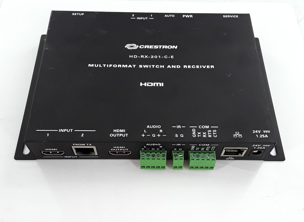 Crestron - Multiformat Switch And Receiver - HD-RX-201-C-E