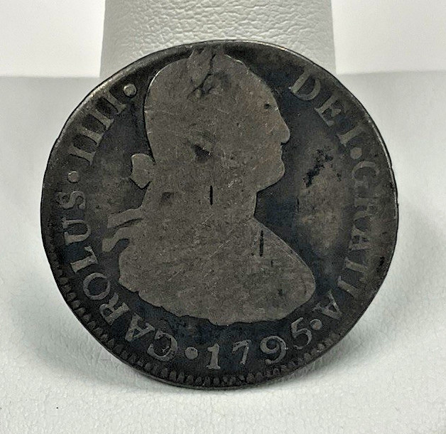 1795 Spanish Silver 2 Reales