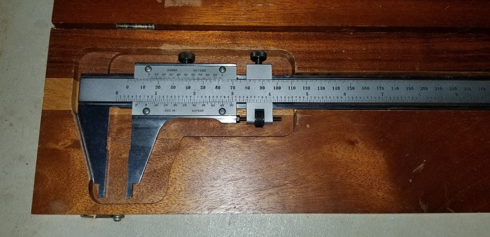 Starrett NO. 123 E&M Master Vernier Caliper 350MM