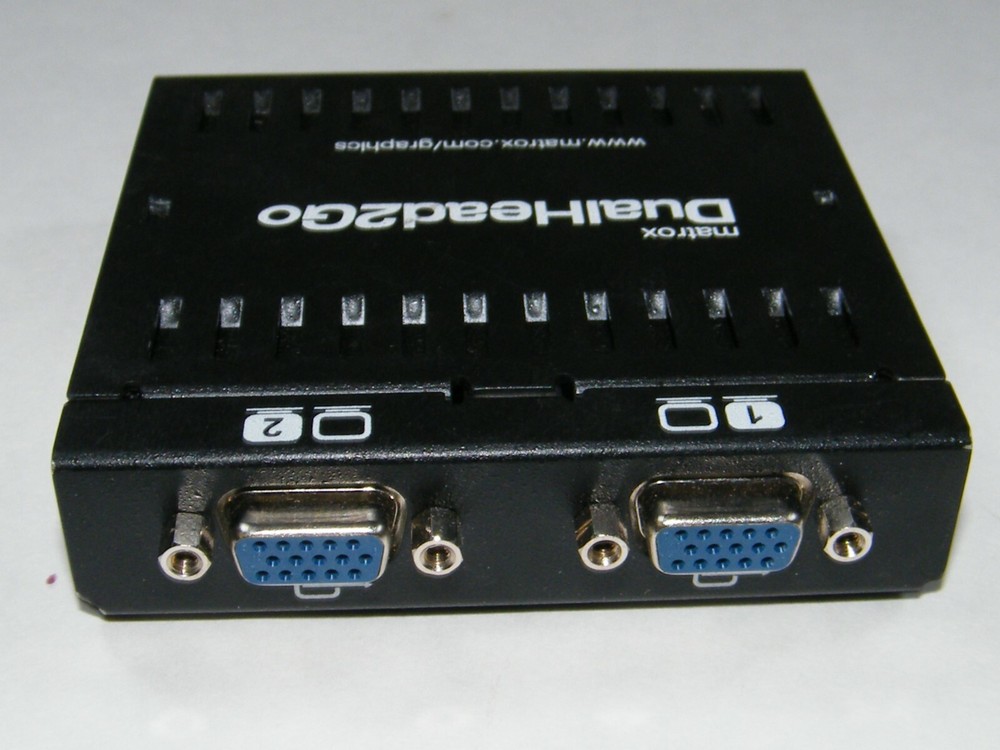 MATROX DUALHEAD2GO D2G-A2A-IF UNIT ONLY