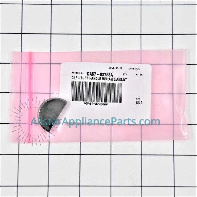 Samsung Refrigerator Handle End Cap DA67-02788A