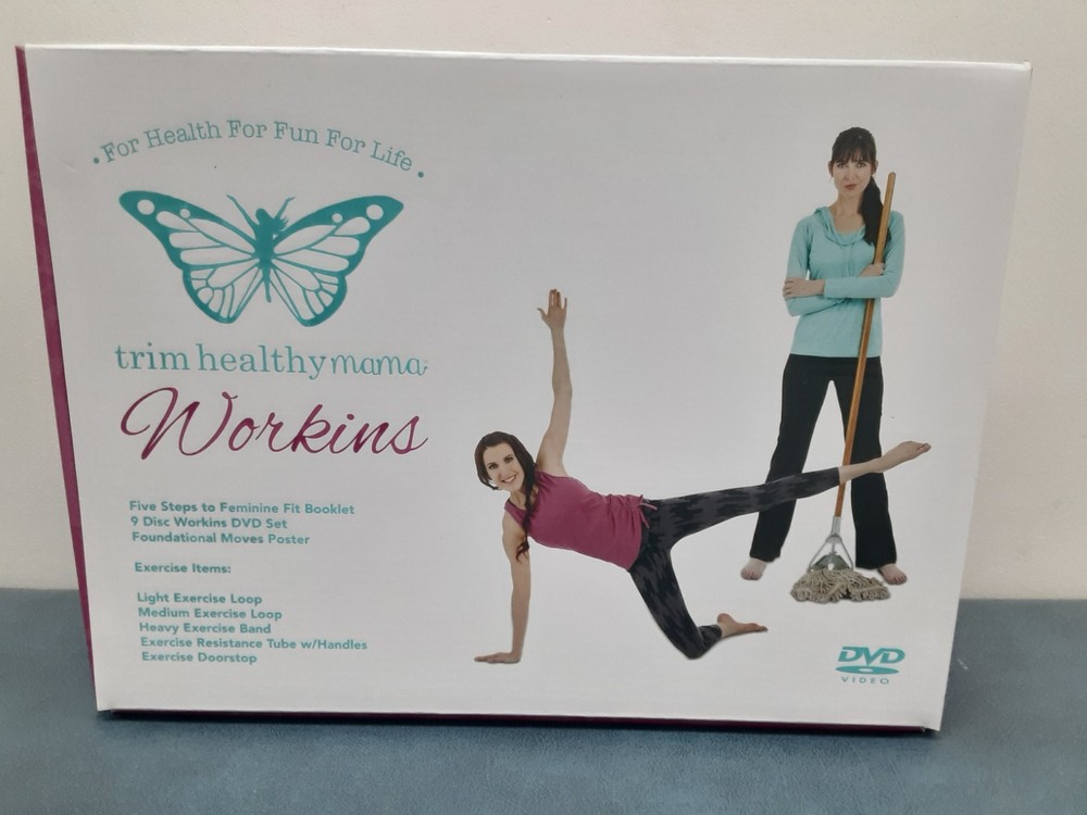 Trim Healthy Mama Workins DVD Exercise/ Complete Set