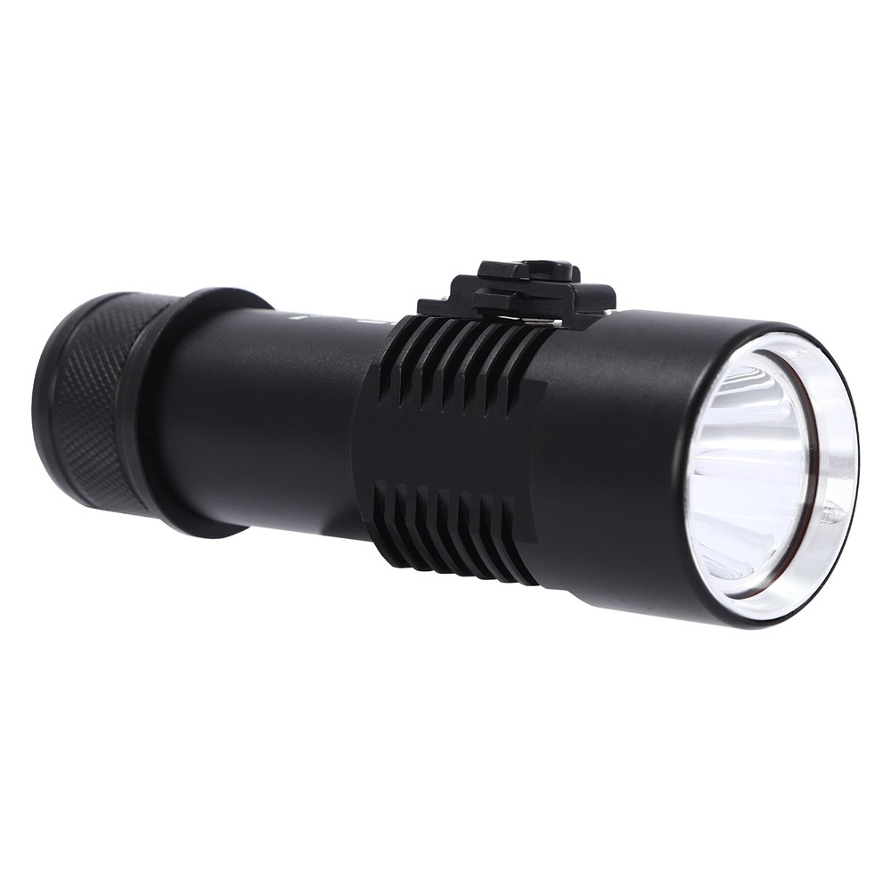 Diving Torchlight Scuba Torch Light Submersible Flashlight Lamp+Battery Set