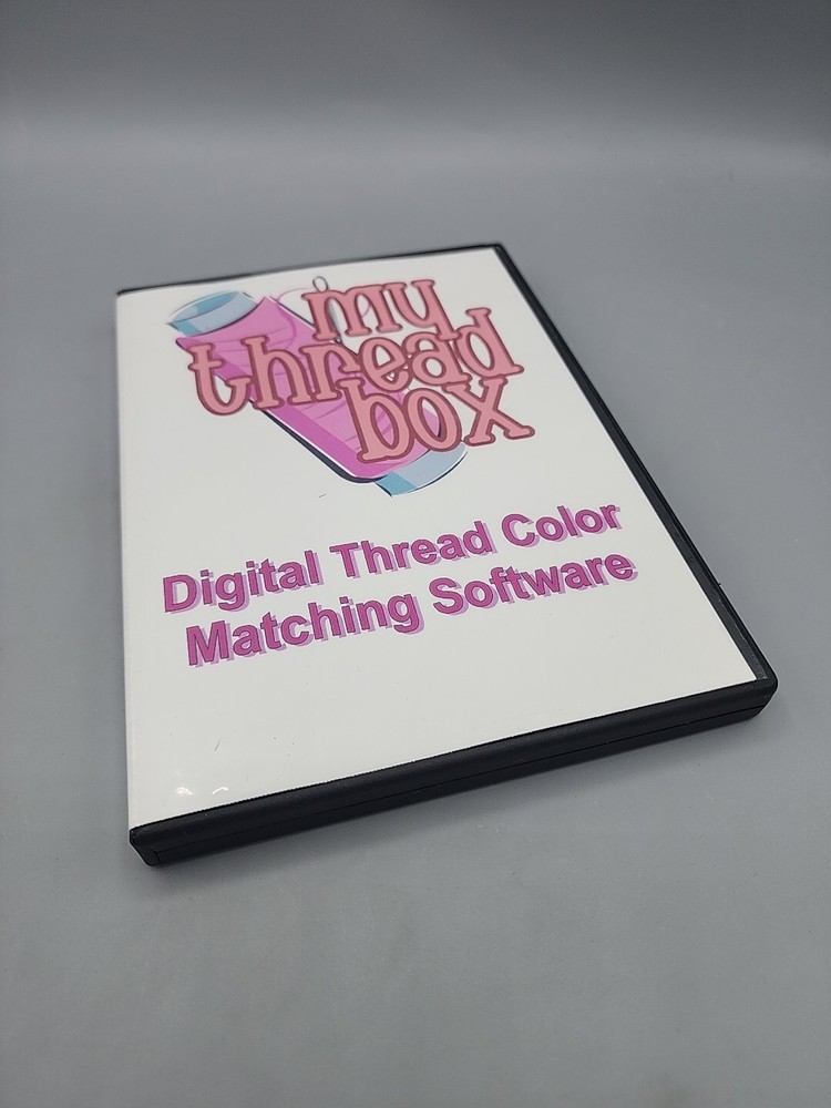 My Thread Box, Digital Thread Color Matching Software CD & Case