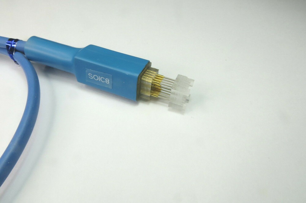 SOIC8 Pogo Pin Adapter With Attached Guide Cap For Universal EEPROM programmer