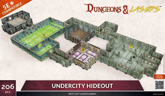 Dungeons & Lasers: Starter Set - Undercity Hideout