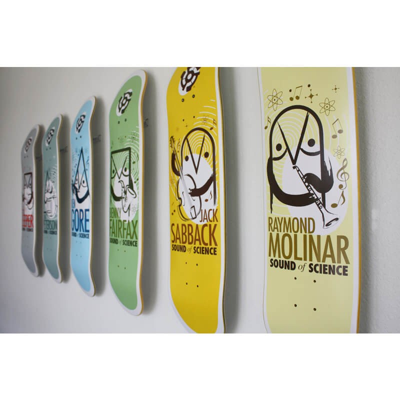 Sk8ology Single Deck Display Without Drill Bit