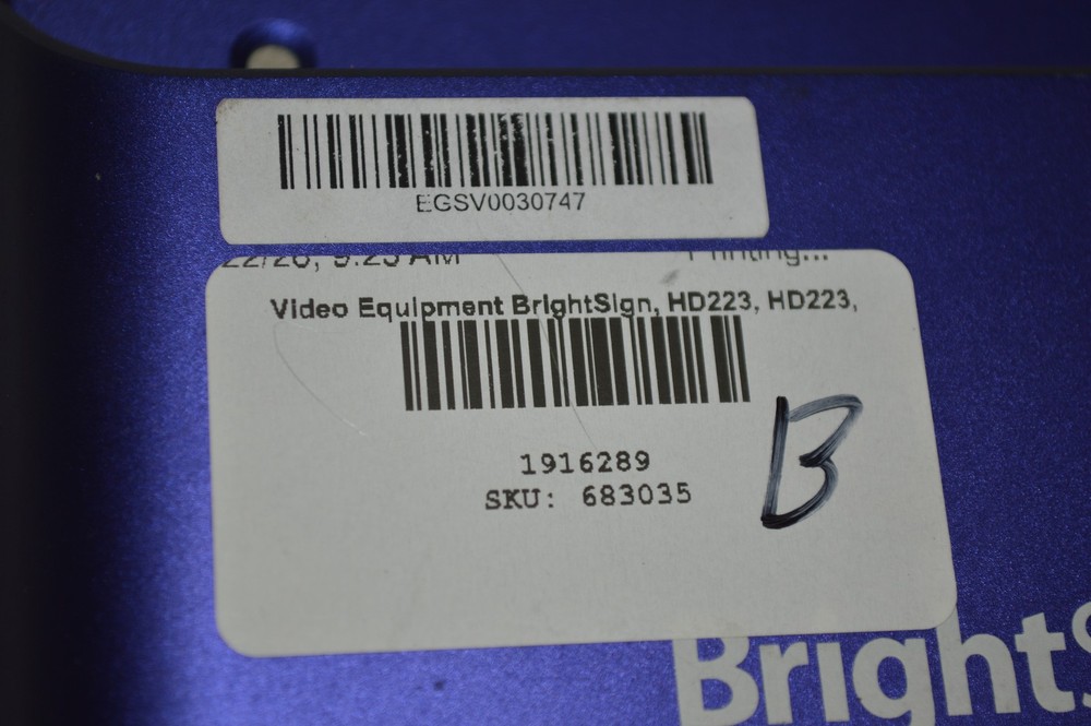 BrightSign HD223