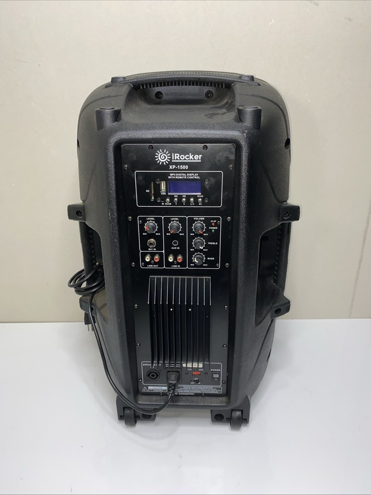 iRocker XP-1500 speaker With Stand. Used, Works
