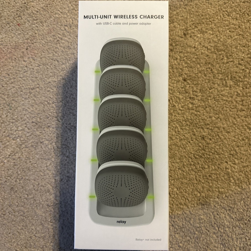 Relay+ Screenless Communication Multi-unit Wireless Charger