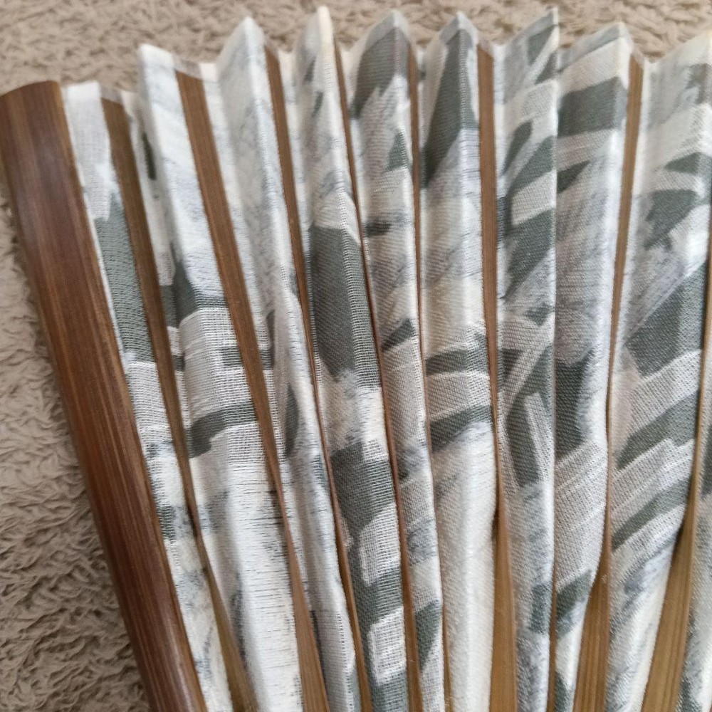 Folding Sensu Fan cloth modern style