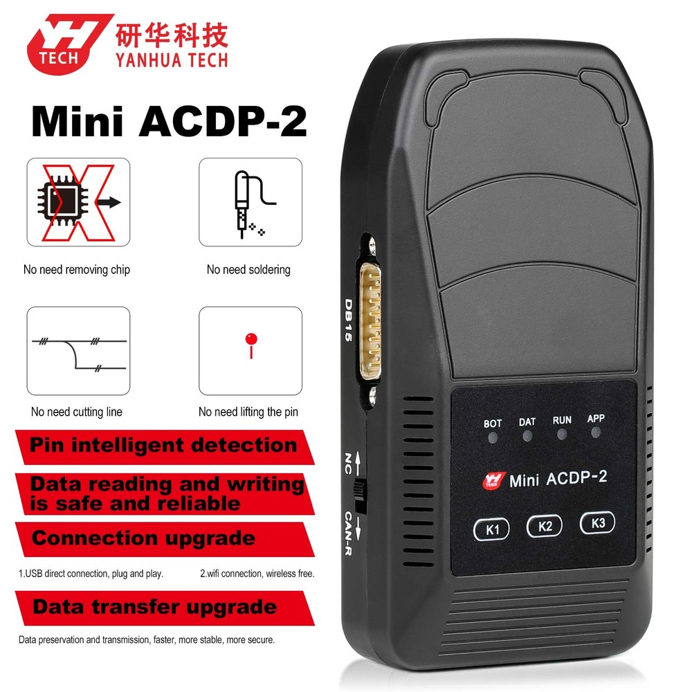 Yanhua Mini ACDP2 Programmer Combind Module38 for BMVV G Series BDC2 Add Key