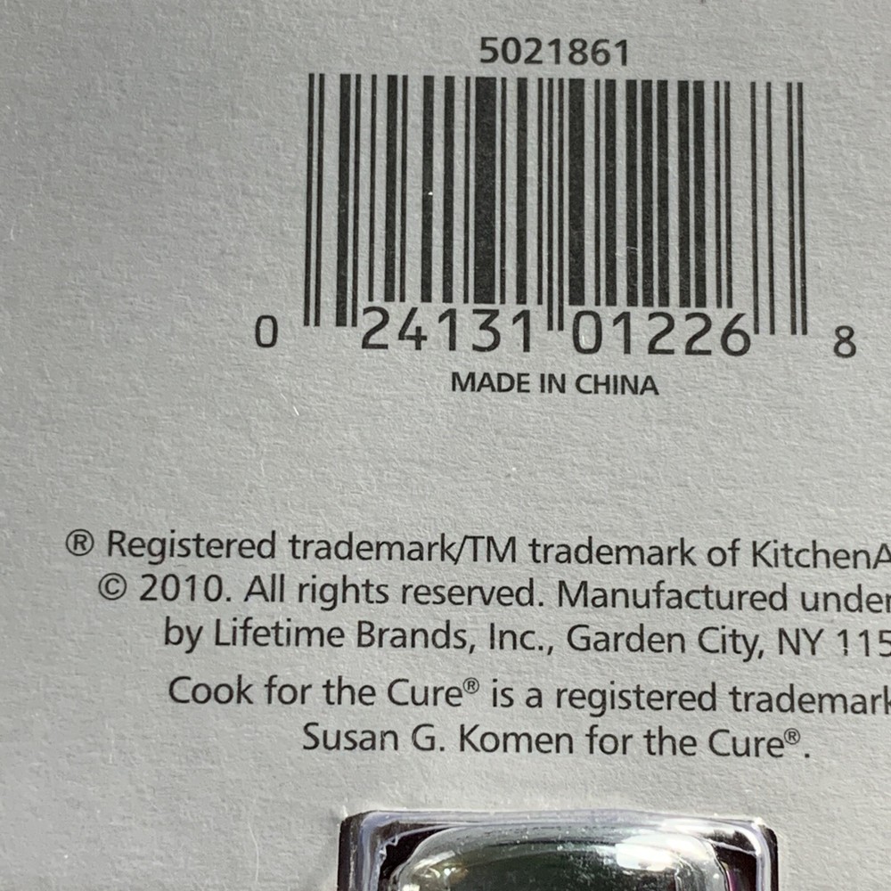 KitchenAid Fine Zester Grater Red handle 2010 cook’s series
