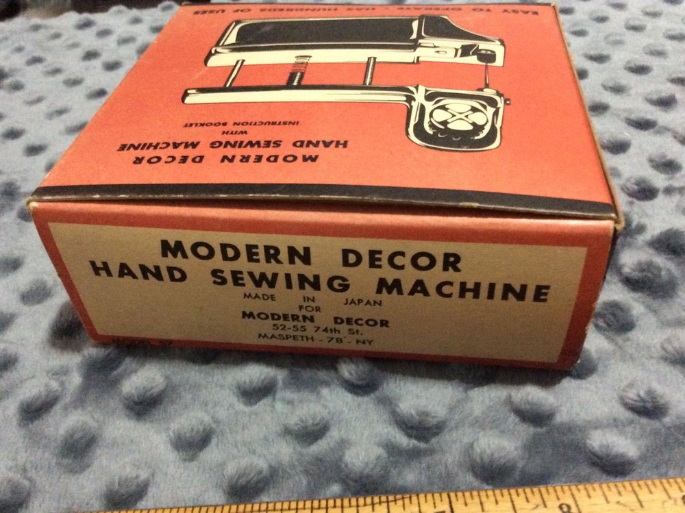 Vintage Modern Decor Hand Sewing Machine