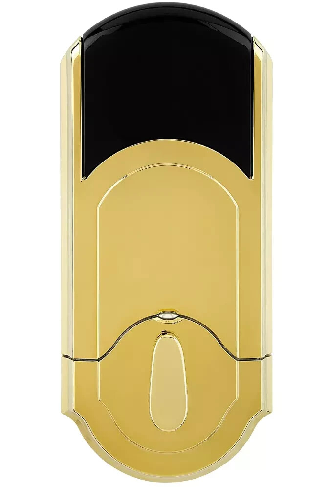 Kwikset SmartCode Z-Wave Deadbolt - Polished Brass - Pre-Owned