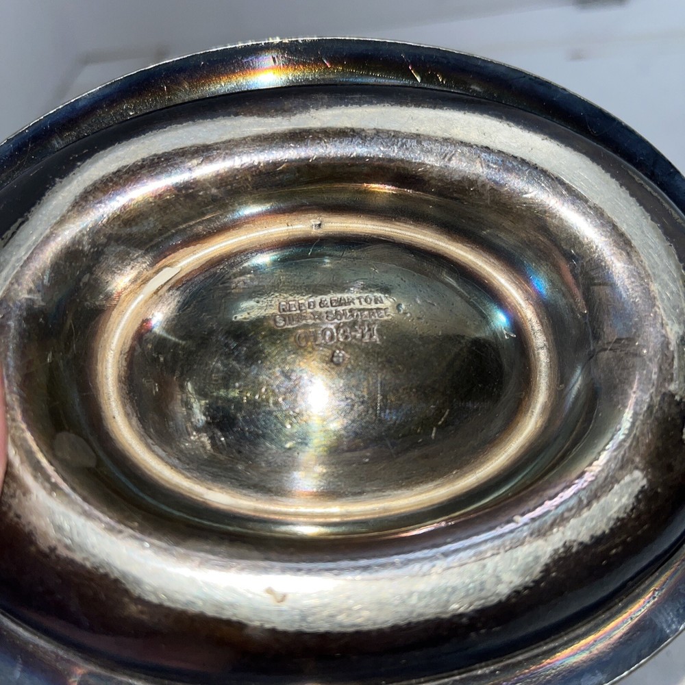 Reed & Barton Silver Soldered 0103-H Pitcher With Lid #A4
