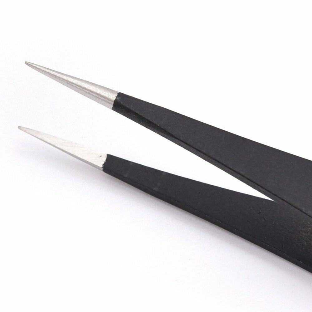 US 9 pc ESD Tweezers Anti Static Tool Precision Kit Set Tools Electronics Repair