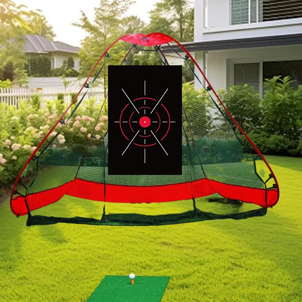 Golf Target Cloth, Hitting Net, Aiming Exercise Hanging Circle Backstop Swing