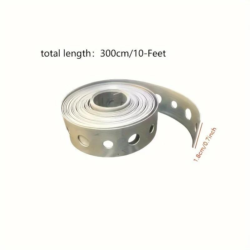 Galvanized Perforated Metal Tape Roll Multi-Slot Pipe Support Hanging Strap