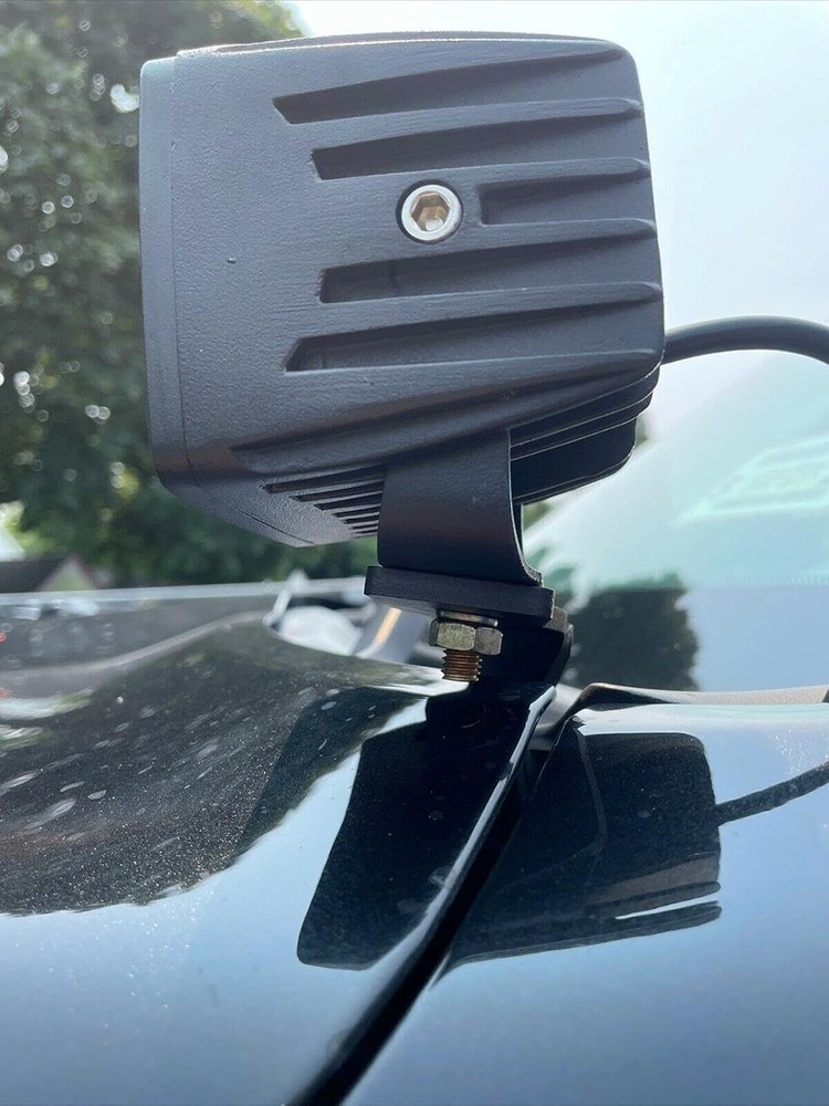 Dasen Light Mounting Brackets Left & Right Side Hood Hinges Cube Light Mount Com