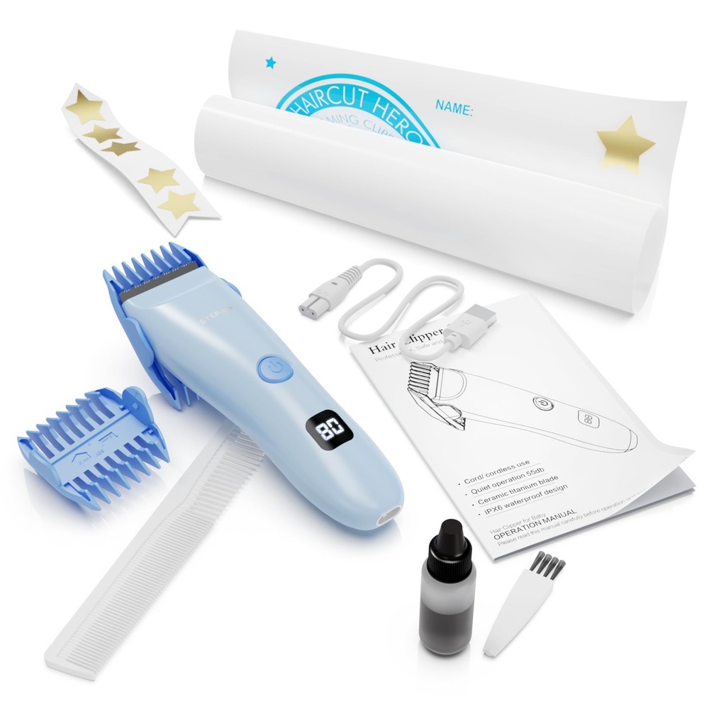 Haircut Hero Sensory Development Program with The HAIRCUT HERO PROGRAM, Blue