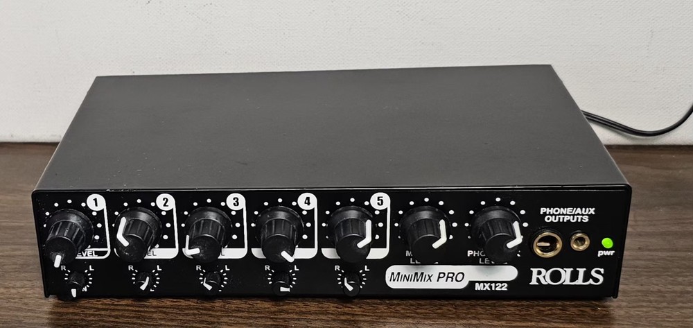 Rolls MX122 MiniMix Pro Mic/Source Mixer