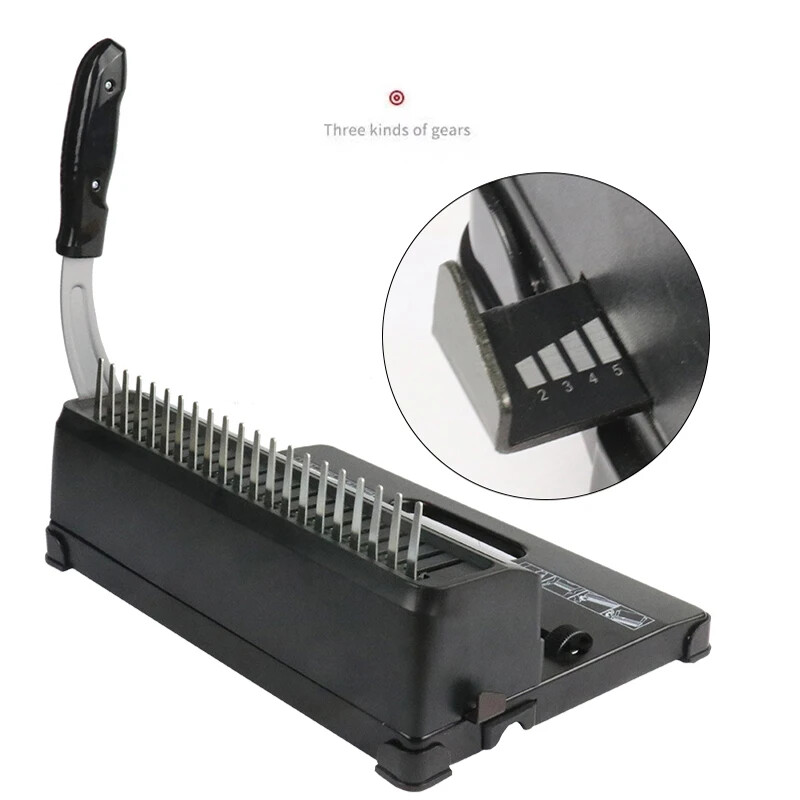U12 Comb Binding Machine 21 Hole Binding Machine Paper Document Punching Machine