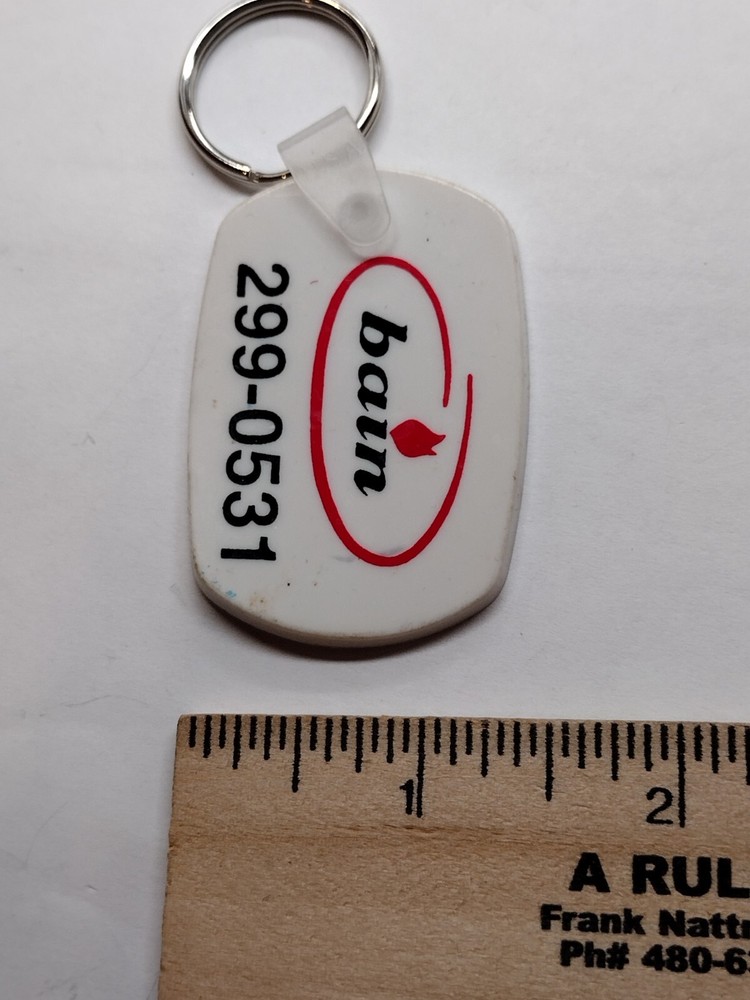 Bain Promo Advertising Keyring