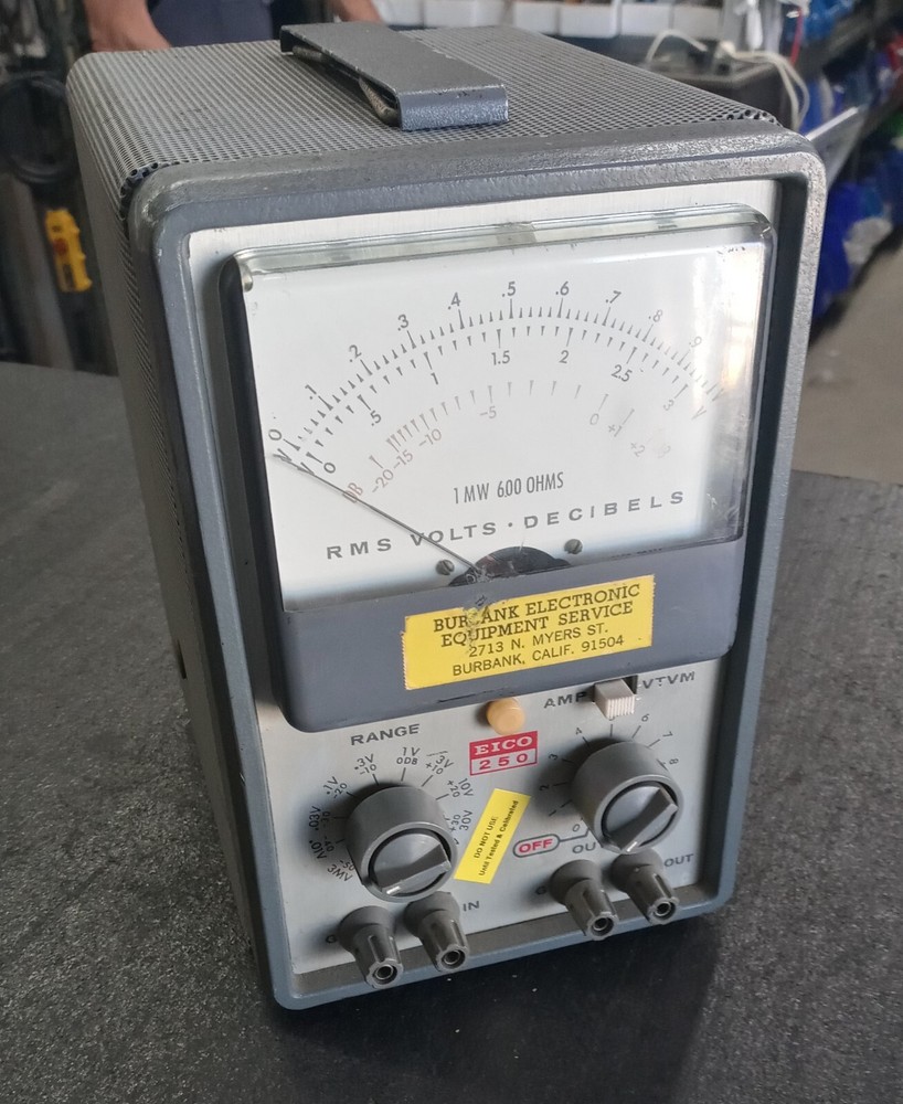 EICO  model 250 Voltmeter - Clean
