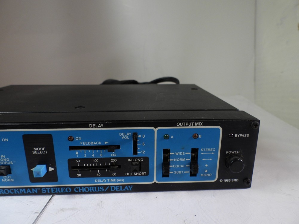 Vintage Rockman Stereo Chorus/Delay Echo Effects Processor Tom Scholz SR&D
