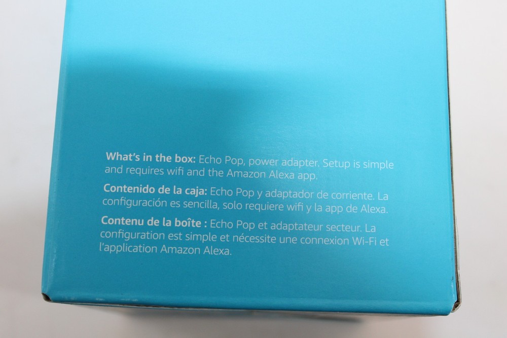 AMAZON ECHO POP SPEAKER ALEXA SMART SPEAKER