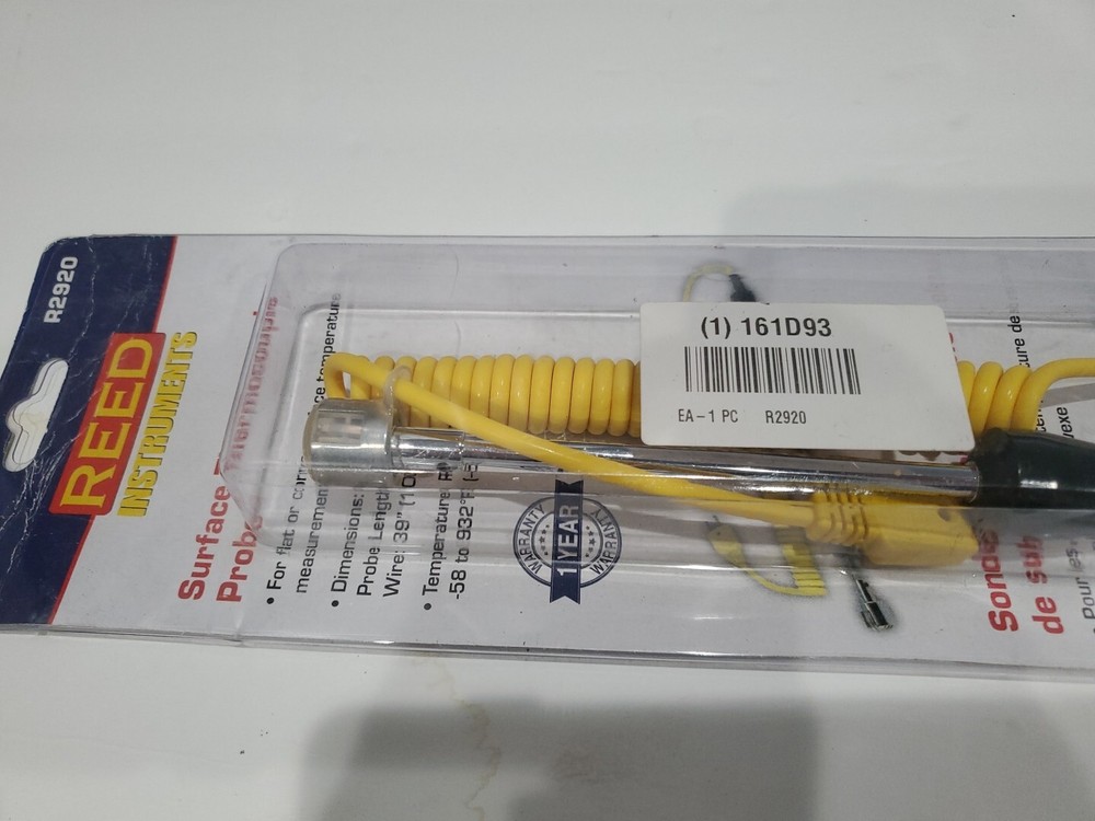 REED Instruments R2920 Type K Surface Probe Tested