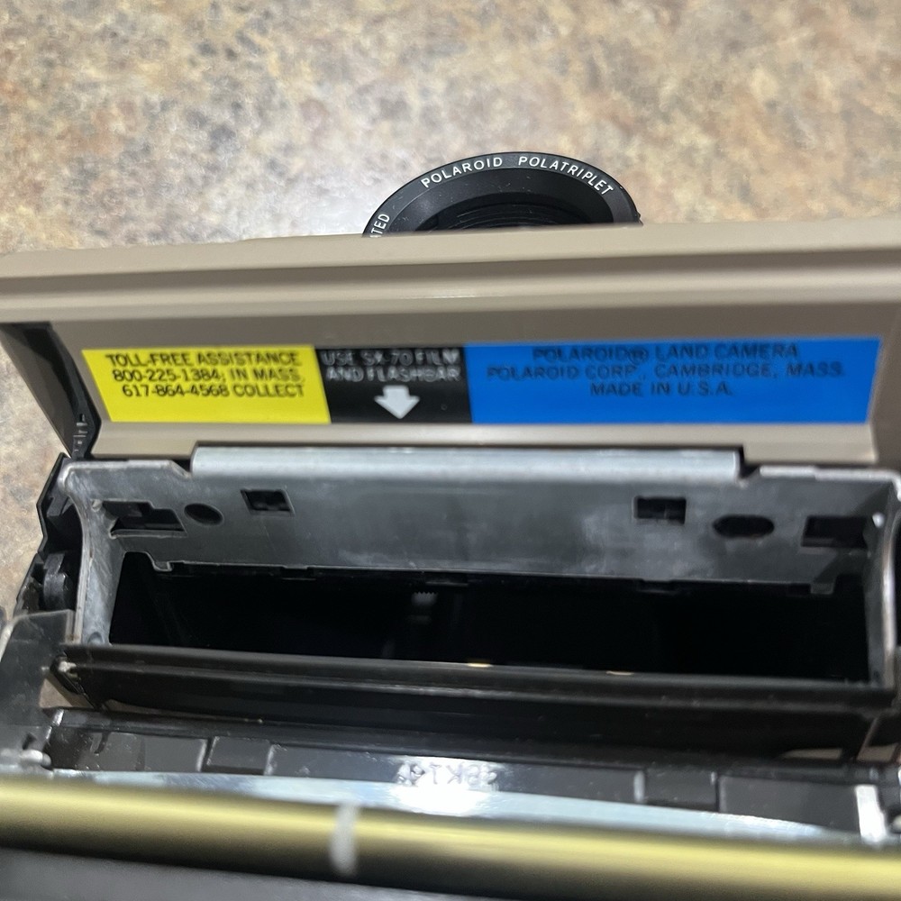 Polaroid Land Camera Pronto! With Strap| UNTESTED