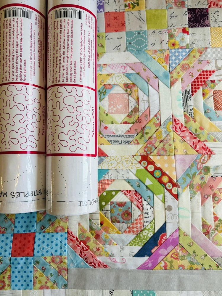 Stipples Made Easy Machine Quilting Templates Bundle – Quilt Patterns 301 Adhesi