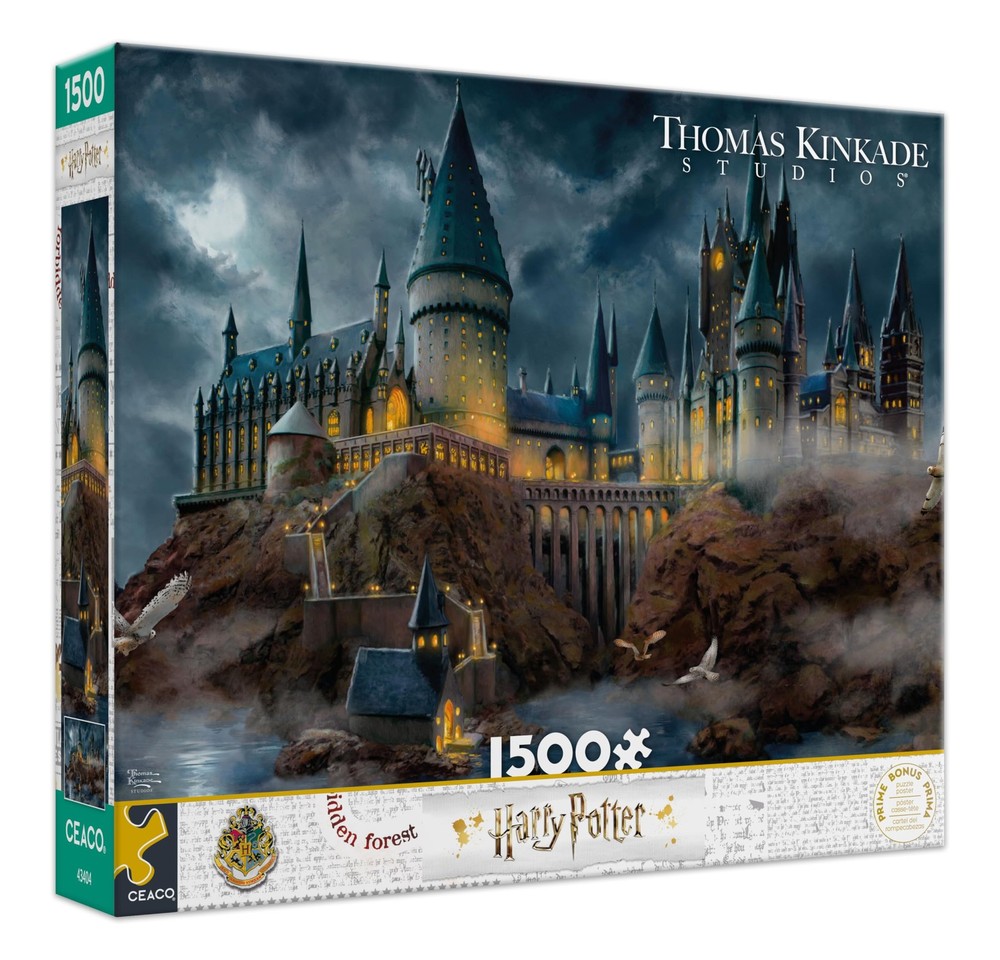 Ceaco - Thomas Kinkade - Harry Potter - Hogwart's 1500, Castle