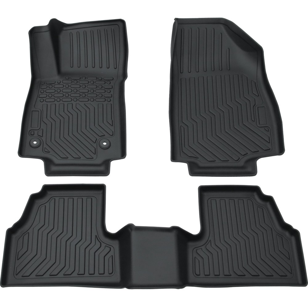 3D Floor Mats Liners for 2013-2022 Buick Encore Waterproof All Weather Rubber