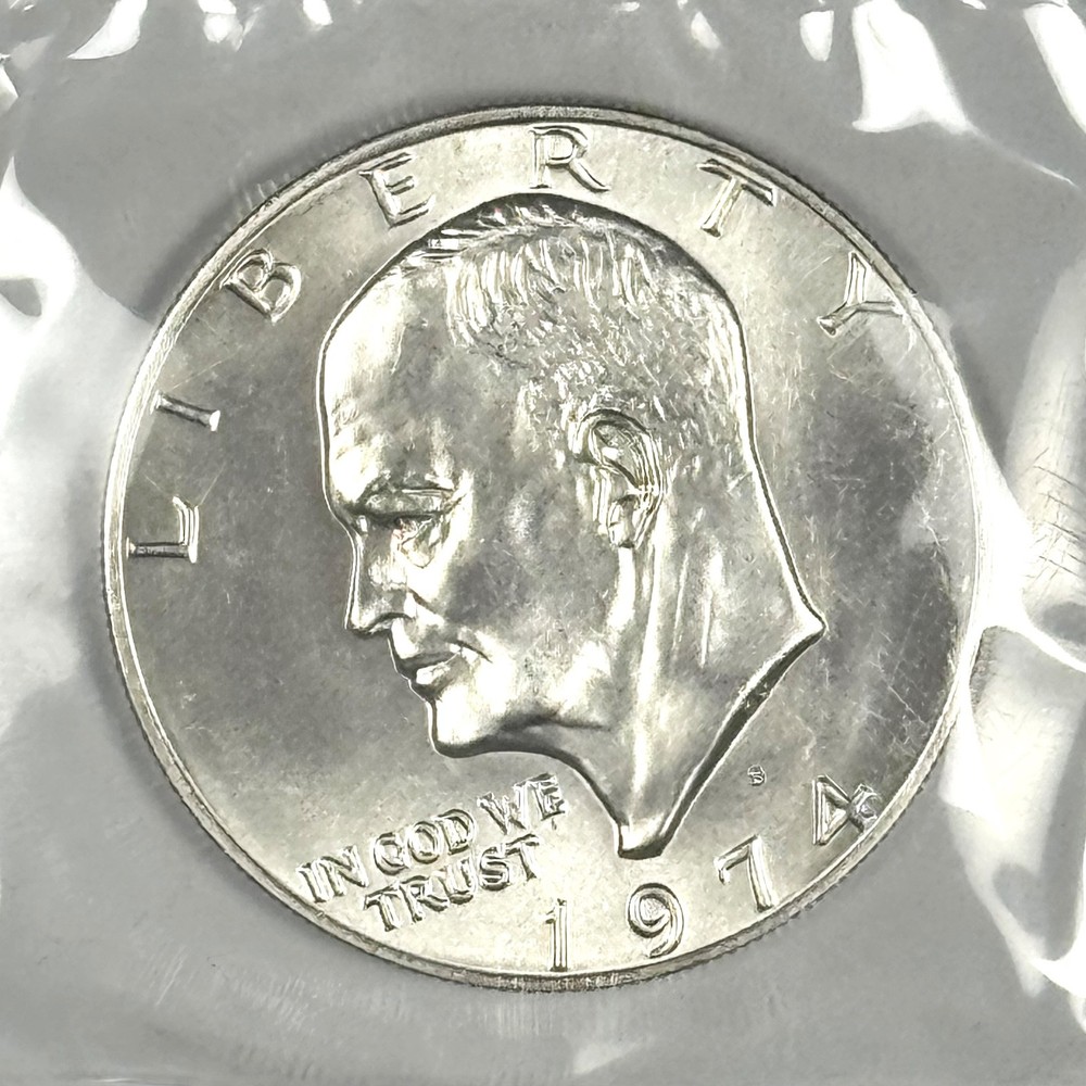 1974 UNCIRCULATED 40% SILVER EISENHOWER DOLLAR