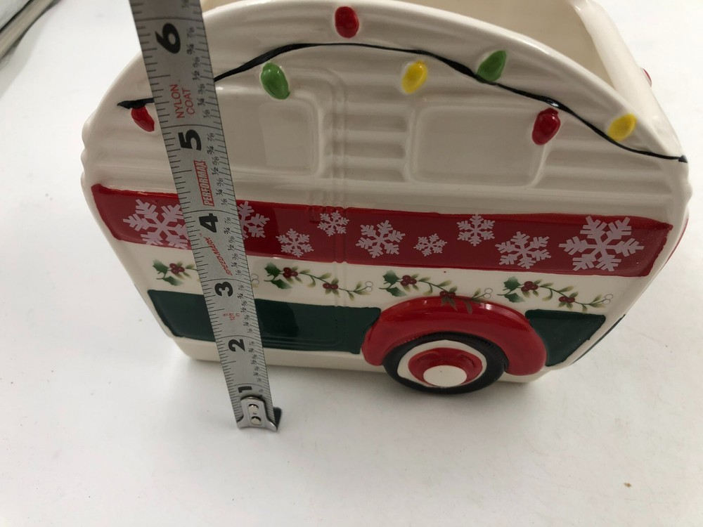 Ceramic 6in Christmas Treats Container BB01B42025