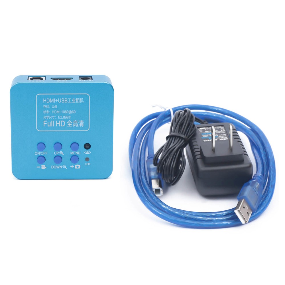 HD 1080p Industrial Digital Video Camera with Remote Control & USB Connectivity