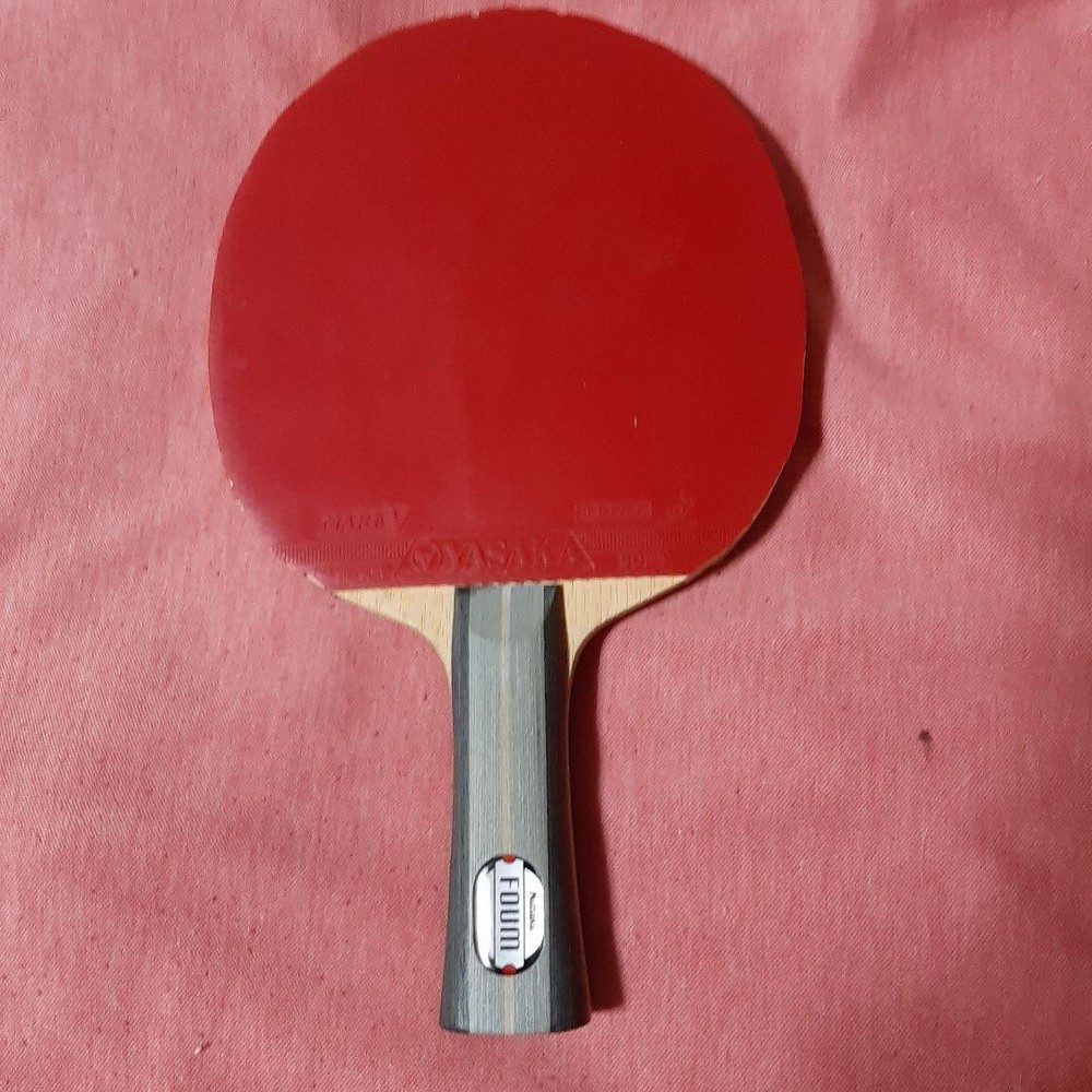 TSP Racket Case & Nittaku Racket FOUM Rubber MARKV