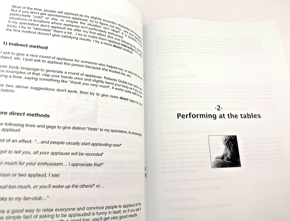 David Stone Secrets Of Table Hopping Lecture Notes Professional Restaurant Magic