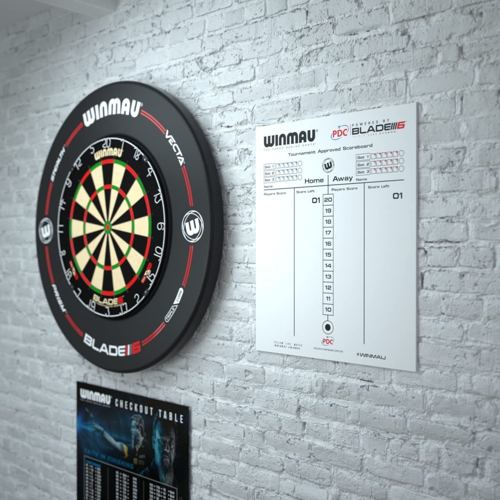 Dry Wipe Darts Scoreboard