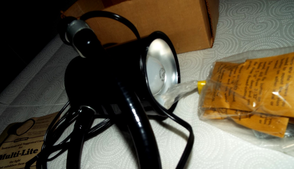 VINTAGE 1982 NOS WORK SHOPS MULTI-LITE DRI INDUSTRIES ORIGINAL BOX READ!!!