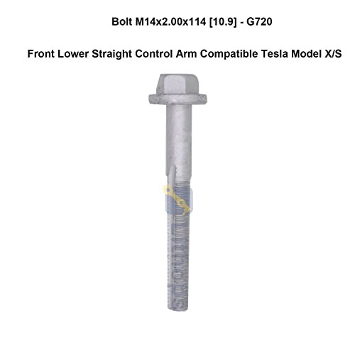 Replacement Bolt For Tesla Model Bolt for Model S/X Front Straight Control Arm
