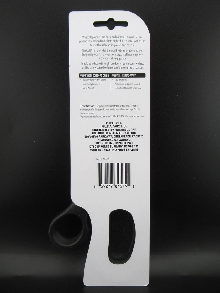 Westcott All Purpose 8 inch Bent Scissors